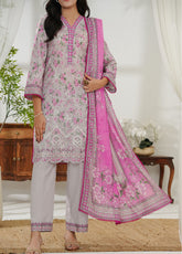 Misri By VS Textile Embroidered Lawn 3 Piece Unstitched Suit VS25EEV2 D-77