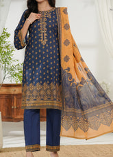 Misri By VS Textile Embroidered Lawn 3 Piece Unstitched Suit VS25EEV2 D-79