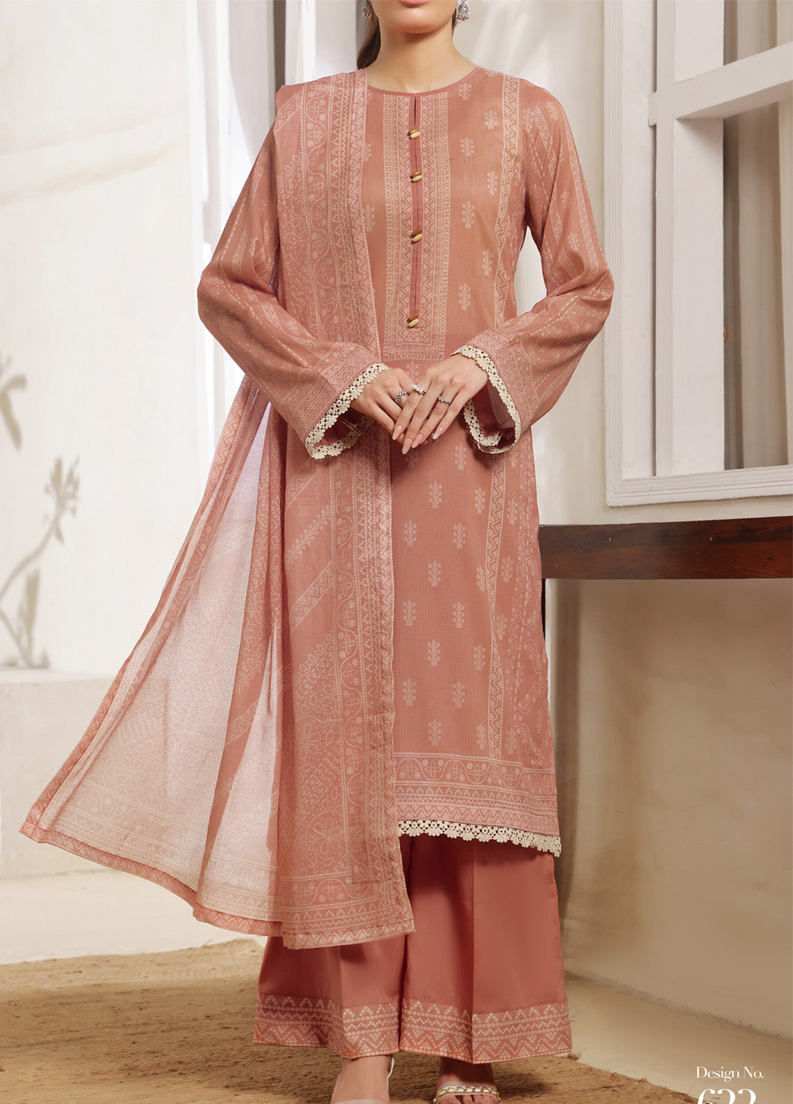 Misri By VS Textile Printed Lawn 3 Piece Unstitched Suit VS25PLV1 D-622 Misri By VS Textile Printed Lawn 3 Piece Unstitched Suit VS25PLV1 D-622