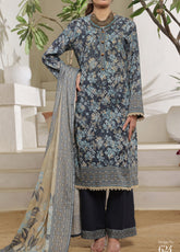 Misri By VS Textile Printed Lawn 3 Piece Unstitched Suit VS25PLV1 D-624