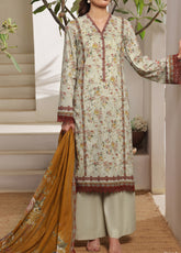 Misri By VS Textile Printed Lawn 3 Piece Unstitched Suit VS25PLV1 D-629