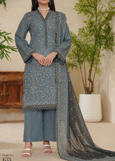 Misri By VS Textile Printed Lawn 3 Piece Unstitched Suit VS25PLV2 D-633