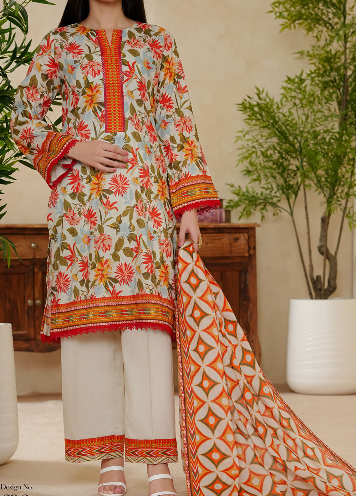 Misri By VS Textile Printed Lawn 3 Piece Unstitched Suit VS25PLV2 D-636 Misri By VS Textile Printed Lawn 3 Piece Unstitched Suit VS25PLV2 D-636