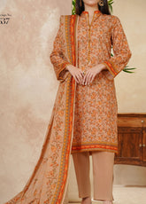 Misri By VS Textile Printed Lawn 3 Piece Unstitched Suit VS25PLV2 D-637