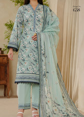 Misri By VS Textile Printed Lawn 3 Piece Unstitched Suit VS25PLV2 D-638