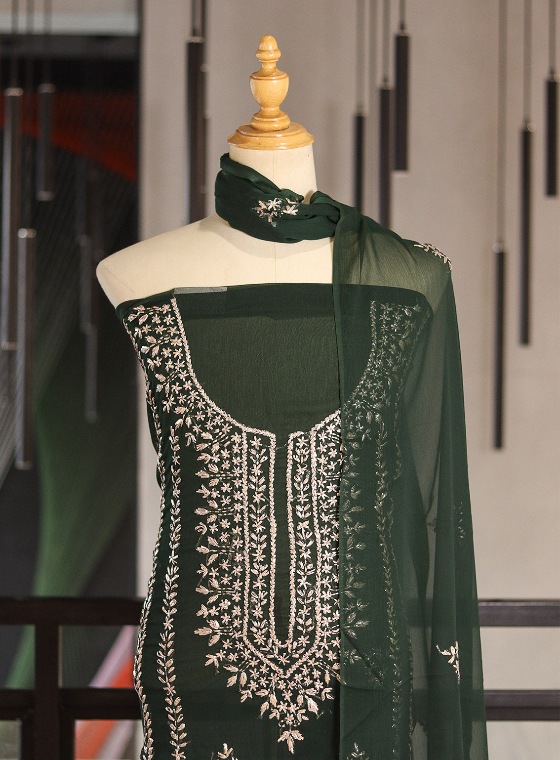 Moin Block Embroidered Chiffon Gota Work 2 Piece Unstitched Suit MBLK24ECG D-01 Moin Block Embroidered Chiffon Gota Work 2 Piece Unstitched Suit MBLK24ECG D-01