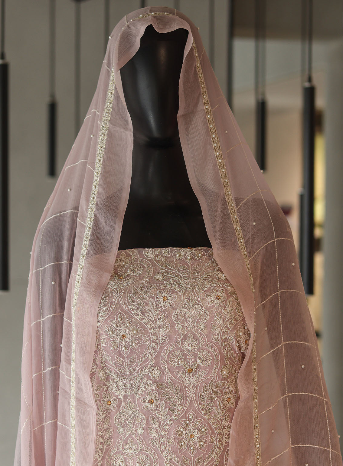 Moin Block Embroidered Chiffon Resham Work 2 Piece Unstitched Suit - MBLK24ECR D-03 Moin Block Embroidered Chiffon Resham Work 2 Piece Unstitched Suit - MBLK24ECR D-03