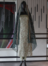 Moin Block Embroidered Cotton Net 2 Piece Unstitched Suit - MBLK24ECN D-03