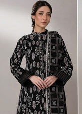 Monochrome By Zellbury Printed Lawn 2 Piece Unstitched Suit WUS25X20538