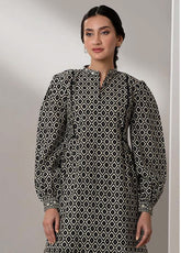 Monochrome By Zellbury Printed Lawn 2 Piece Unstitched Suit WUS25X20553