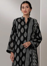 Monochrome By Zellbury Printed Lawn 3 Piece Unstitched Suit WUS25X30491