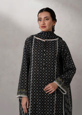 Monochrome By Zellbury Printed Lawn 3 Piece Unstitched Suit WUS25X30658