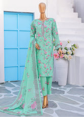 Mother By HZ Textiles Embroidered Linen 3 Piece Unstitched Suit HZ25ML D-MLE-1388