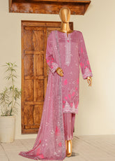 Mother By HZ Textiles Embroidered Linen 3 Piece Unstitched Suit HZ25ML D-MLE-1396