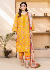 Motifz Classics Printed Lawn 3 Piece Unstitched Suit MT25CV2 D-07
