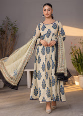 Motifz Classics Printed Lawn 3 Piece Unstitched Suit MT25CV3 D-04