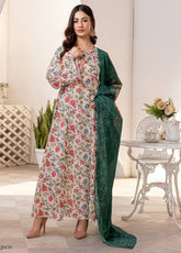 Motifz Classics Printed Lawn 3 Piece Unstitched Suit MT25CV3 D-08