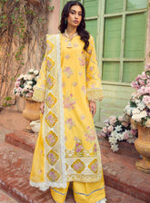 Motifz Premium Embroidered Lawn 3 Piece Unstitched Suit MT24PL MWU04423 ZEMAL