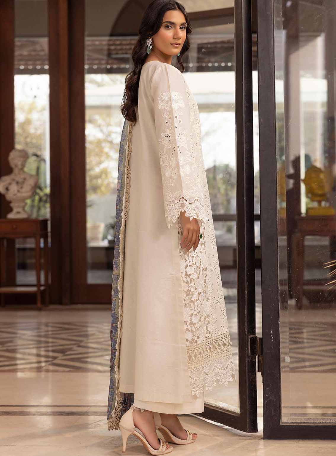 Motifz Premium Luxury Embroidered Lawn 3 Piece Unstitched Suit MT25PLELD2 D-5324 SIDONIE Motifz Premium Luxury Embroidered Lawn 3 Piece Unstitched Suit MT25PLELD2 D-5324 SIDONIE