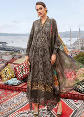 M.Prints By Maria B Embroidered Cambric 3 Piece Unstitched Suit MB24MPFE MPT-2307-A