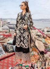 M.Prints By Maria B Embroidered Cambric 3 Piece Unstitched Suit MB24MPFE MPT-2307-B
