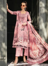 M.Prints By Maria B Embroidered Cambric 3 Piece Unstitched Suit MB24MPFE MPT-2308-A