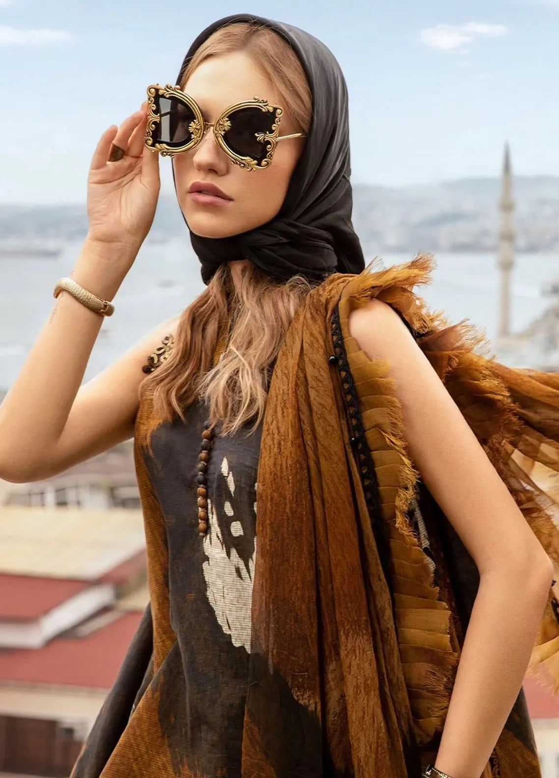 M.Prints By Maria B Embroidered Cambric 3 Piece Unstitched Suit MB24MPFE MPT-2310-B M.Prints By Maria B Embroidered Cambric 3 Piece Unstitched Suit MB24MPFE MPT-2310-B