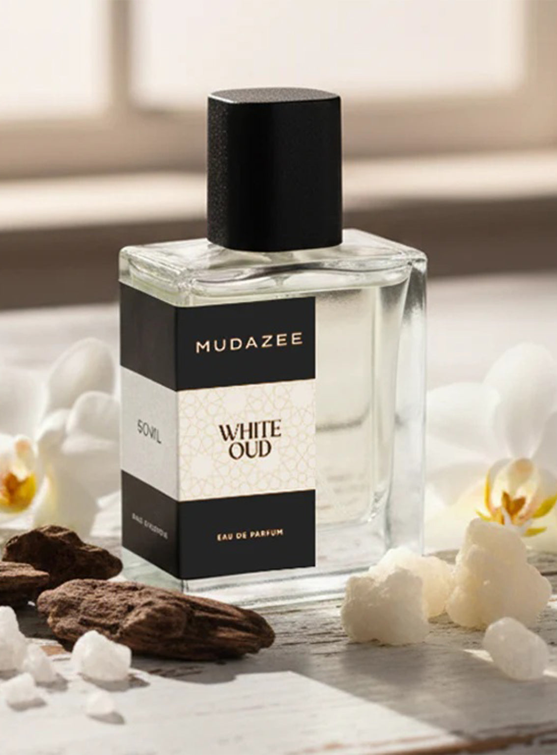Mudazee Premium Perfumes For Unisex MD26PP D-WHITE OUD Mudazee Premium Perfumes For Unisex MD26PP D-WHITE OUD