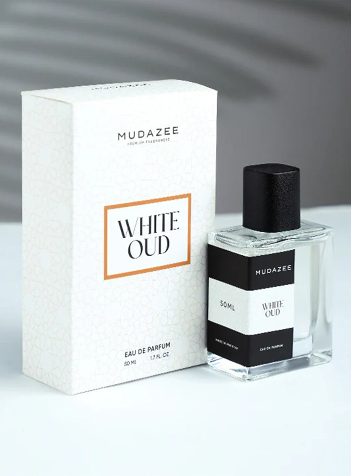 Mudazee Premium Perfumes For Unisex MD26PP D-WHITE OUD Mudazee Premium Perfumes For Unisex MD26PP D-WHITE OUD