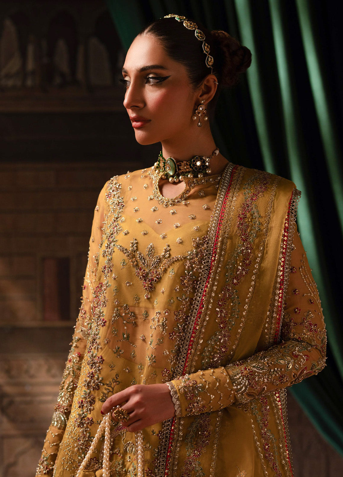 Mughal Raniyaan By Zevk Embroidered Lawn 3 Piece Unstitched Suit ZBP25MR BANO RANI Mughal Raniyaan By Zevk Embroidered Lawn 3 Piece Unstitched Suit ZBP25MR BANO RANI