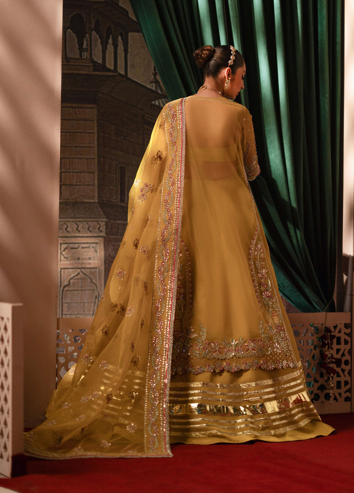 Mughal Raniyaan By Zevk Embroidered Lawn 3 Piece Unstitched Suit ZBP25MR BANO RANI Mughal Raniyaan By Zevk Embroidered Lawn 3 Piece Unstitched Suit ZBP25MR BANO RANI