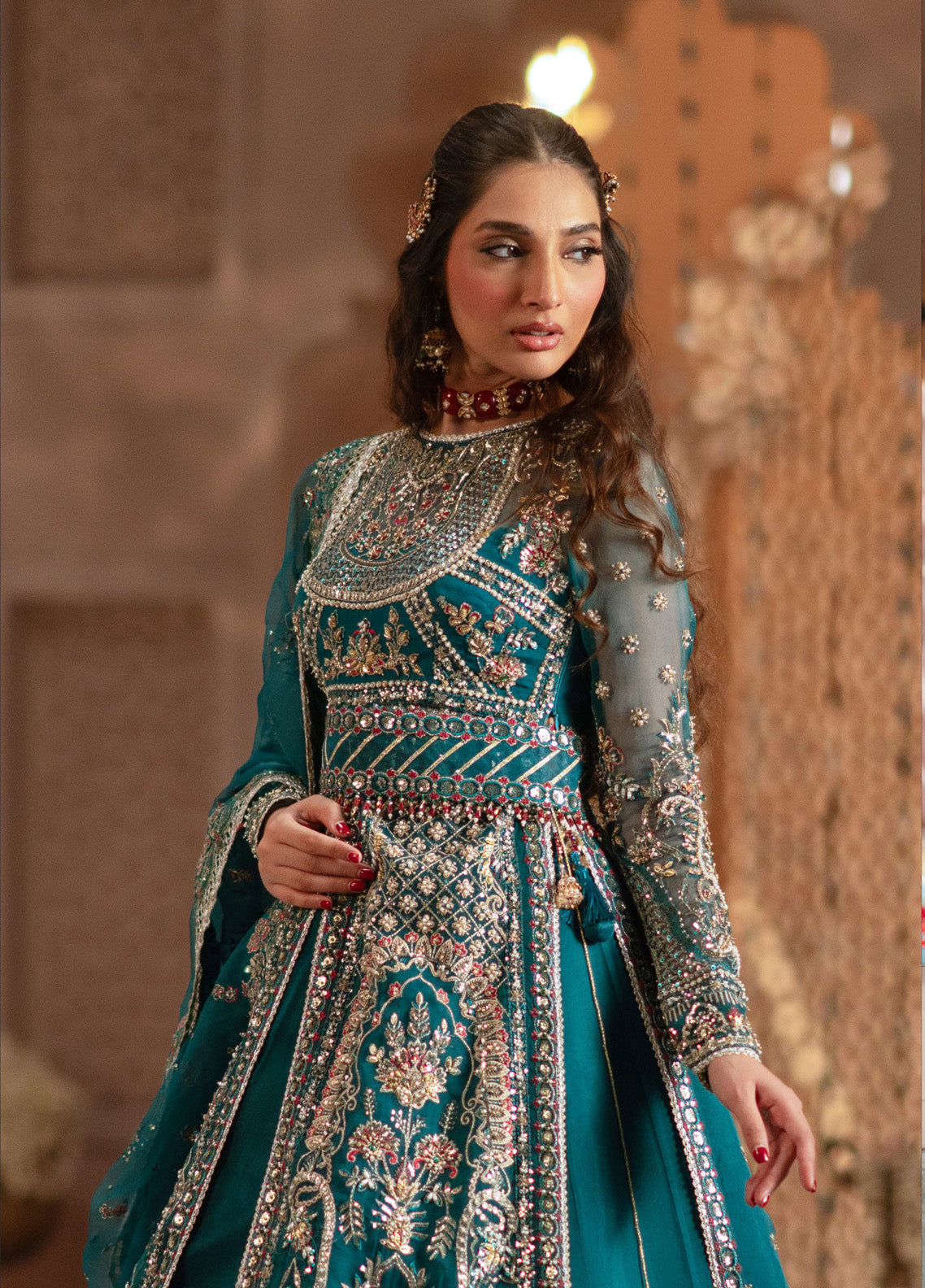 Mughal Raniyaan By Zevk Embroidered Lawn 3 Piece Unstitched Suit ZBP25MR SUNDAS RANI Mughal Raniyaan By Zevk Embroidered Lawn 3 Piece Unstitched Suit ZBP25MR SUNDAS RANI