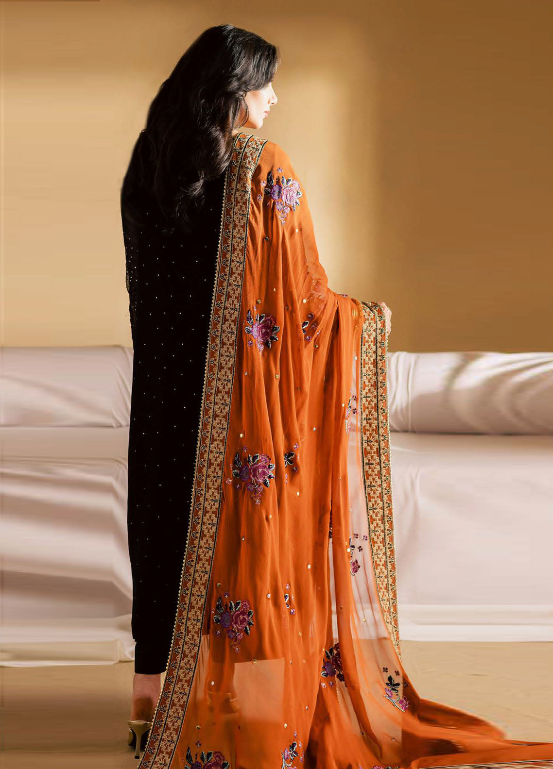 Mukeshkari By Nureh Embroidered Mukesh Chiffon 3 Piece Unstitched Suit NU25MEMC D-MK-18 Mukeshkari By Nureh Embroidered Mukesh Chiffon 3 Piece Unstitched Suit NU25MEMC D-MK-18