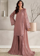 Muse Thread By Zarif Festive Embroidered Chiffon 3 Piece Unstitched Suit ZF25MT D-MT-02 AYLA