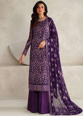 Muse Thread By Zarif Festive Embroidered Chiffon 3 Piece Unstitched Suit ZF25MT D-MT-07 SORELLA