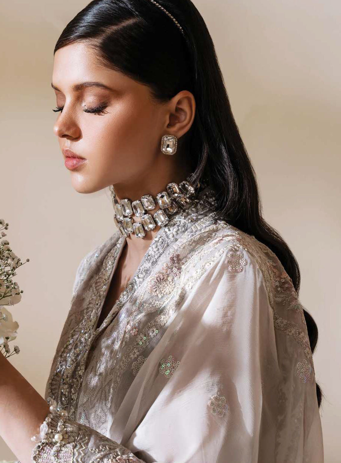 Muse By Serene Luxury Chiffon 3 Piece Unstitched Suit S24M S-1079 LUMEIRE Muse By Serene Luxury Chiffon 3 Piece Unstitched Suit S24M S-1079 LUMEIRE