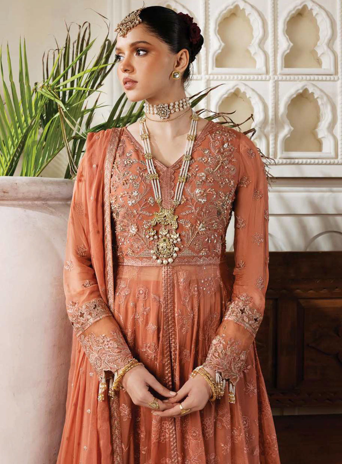 Muse By Serene Luxury Chiffon 3 Piece Unstitched Suit S24M S-1083 ETOILEE Muse By Serene Luxury Chiffon 3 Piece Unstitched Suit S24M S-1083 ETOILEE