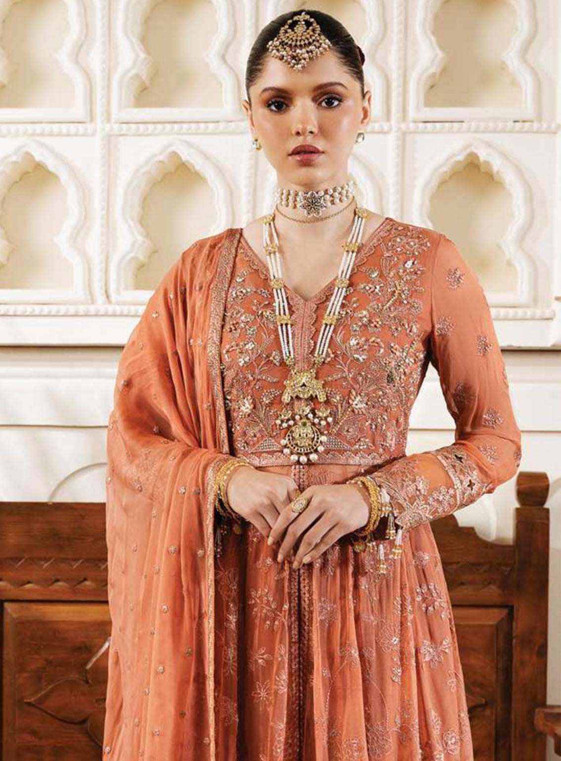 Muse By Serene Luxury Chiffon 3 Piece Unstitched Suit S24M S-1083 ETOILEE Muse By Serene Luxury Chiffon 3 Piece Unstitched Suit S24M S-1083 ETOILEE