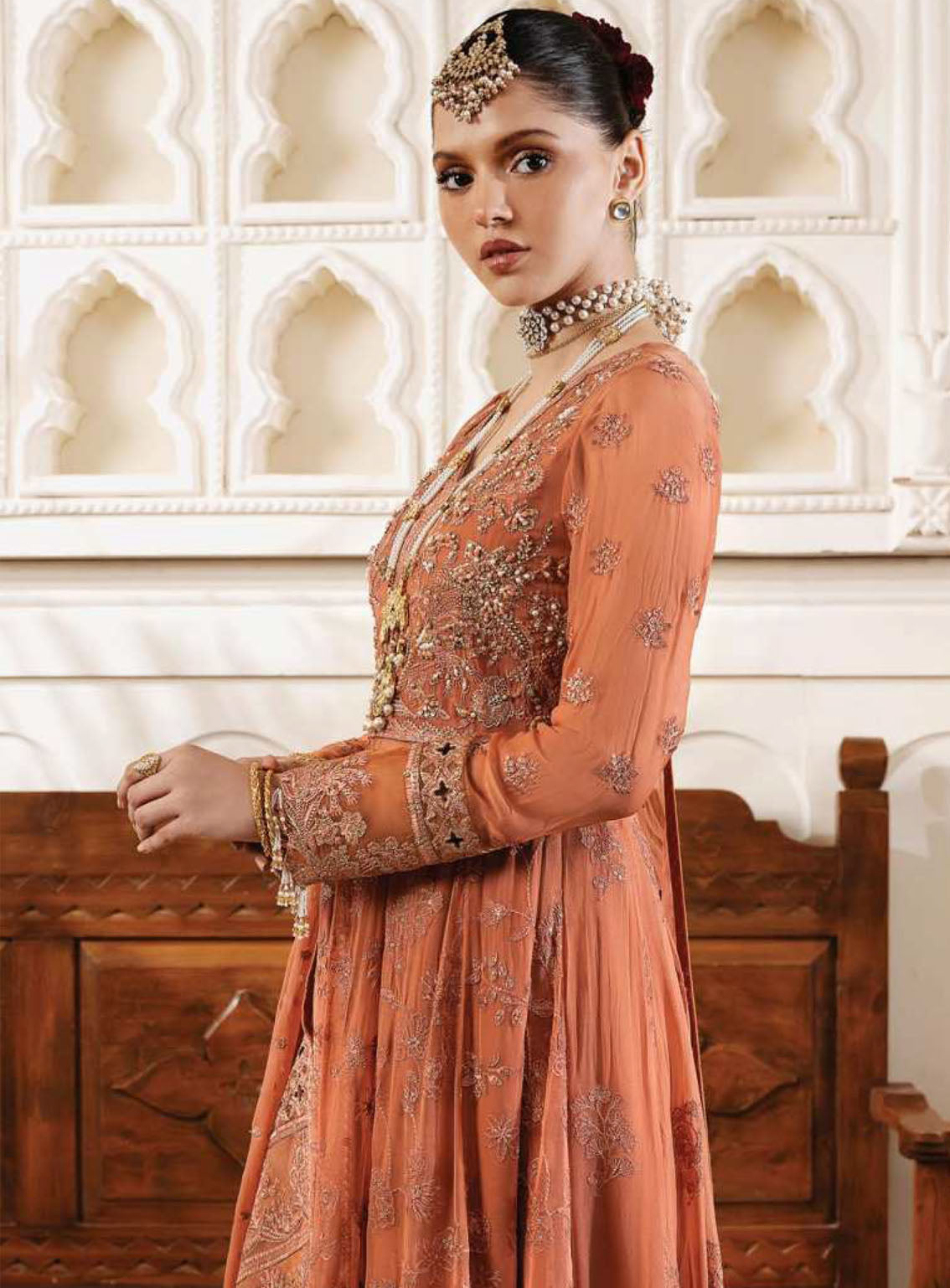 Muse By Serene Luxury Chiffon 3 Piece Unstitched Suit S24M S-1083 ETOILEE Muse By Serene Luxury Chiffon 3 Piece Unstitched Suit S24M S-1083 ETOILEE