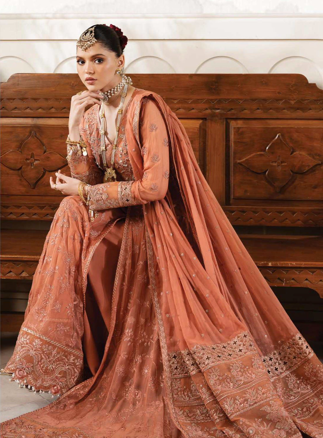 Muse By Serene Luxury Chiffon 3 Piece Unstitched Suit S24M S-1083 ETOILEE Muse By Serene Luxury Chiffon 3 Piece Unstitched Suit S24M S-1083 ETOILEE