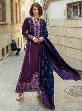 Mushq Broadway Embroidered Jacquard 3 Piece Unstitched Suit MQ24BW ENDLESS PASSION