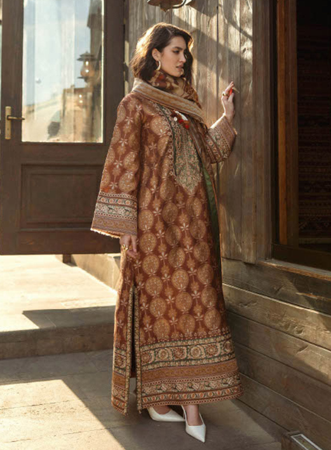 Mushq Broadway Embroidered Jacquard 3 Piece Unstitched Suit MQ24BW ETERNAL PROMISE Mushq Broadway Embroidered Jacquard 3 Piece Unstitched Suit MQ24BW ETERNAL PROMISE