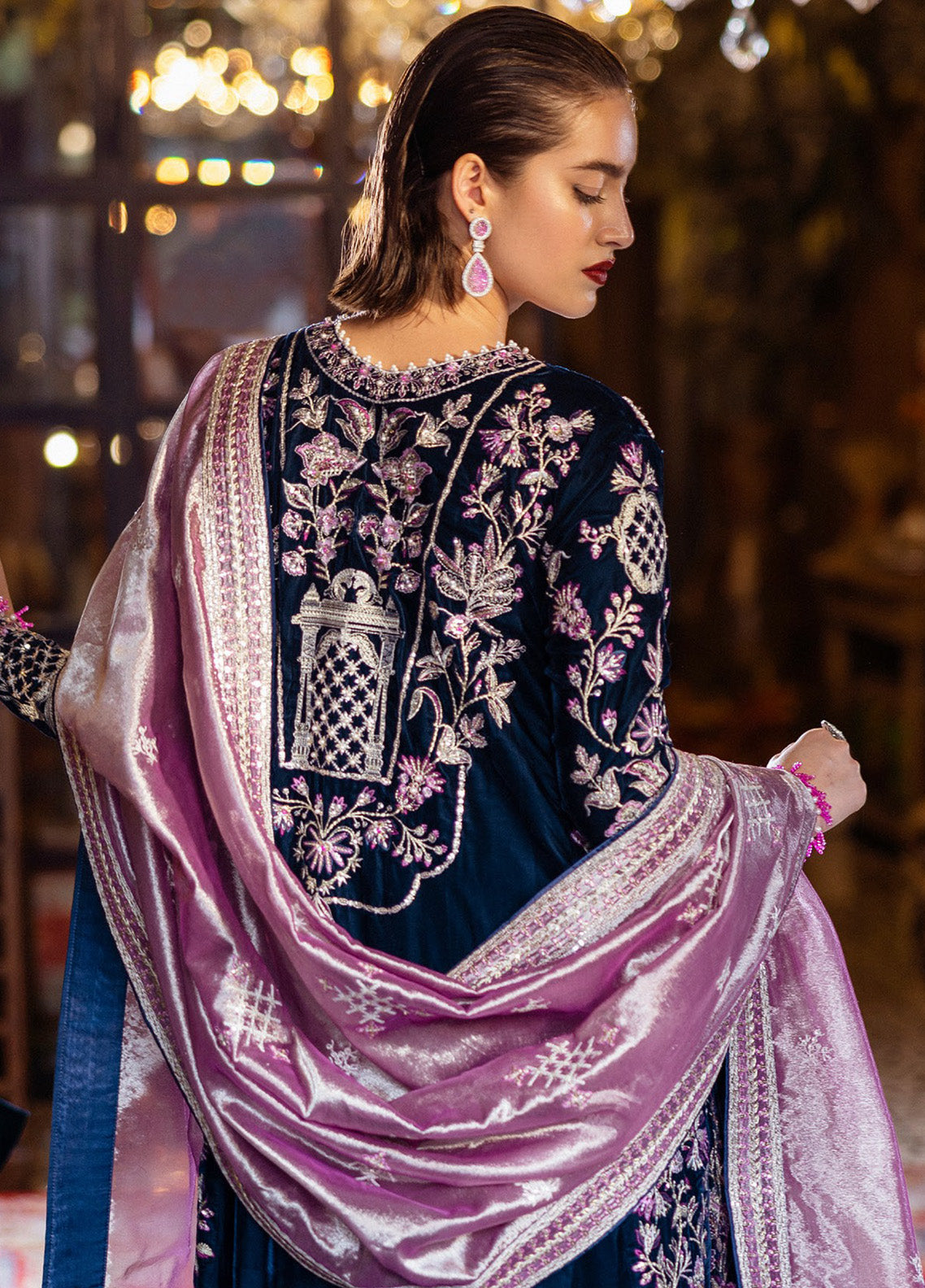 Mushq Deja Vu Embroidered Velvet 3 Piece Unstitched Suit MQ24DUV D-02 INFINITE LOOP Mushq Deja Vu Embroidered Velvet 3 Piece Unstitched Suit MQ24DUV D-02 INFINITE LOOP