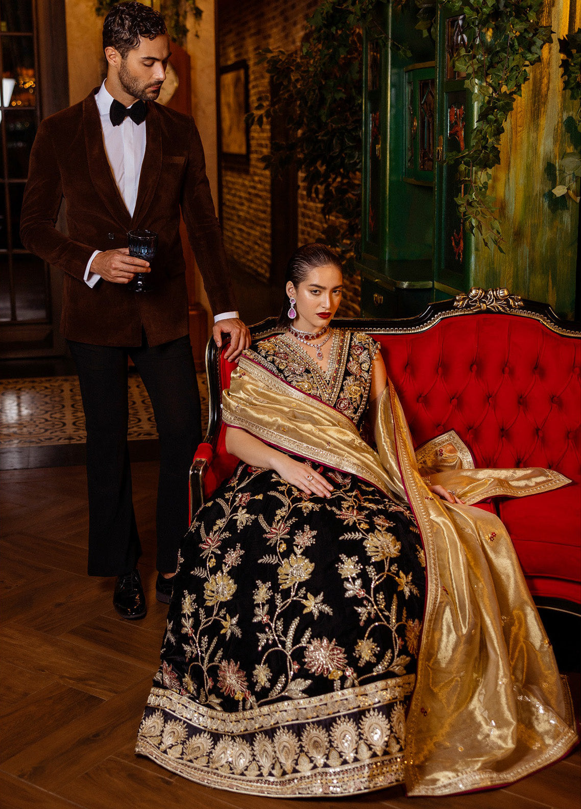 Mushq Deja Vu Embroidered Velvet 3 Piece Unstitched Suit MQ24DUV D-04 WHISPERS OF YESTERDAY Mushq Deja Vu Embroidered Velvet 3 Piece Unstitched Suit MQ24DUV D-04 WHISPERS OF YESTERDAY