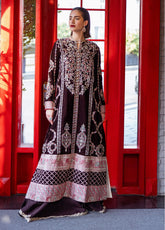 Mushq Deja Vu Embroidered Velvet 3 Piece Unstitched Suit MQ24DUV D-06 ECHOING DREAMS