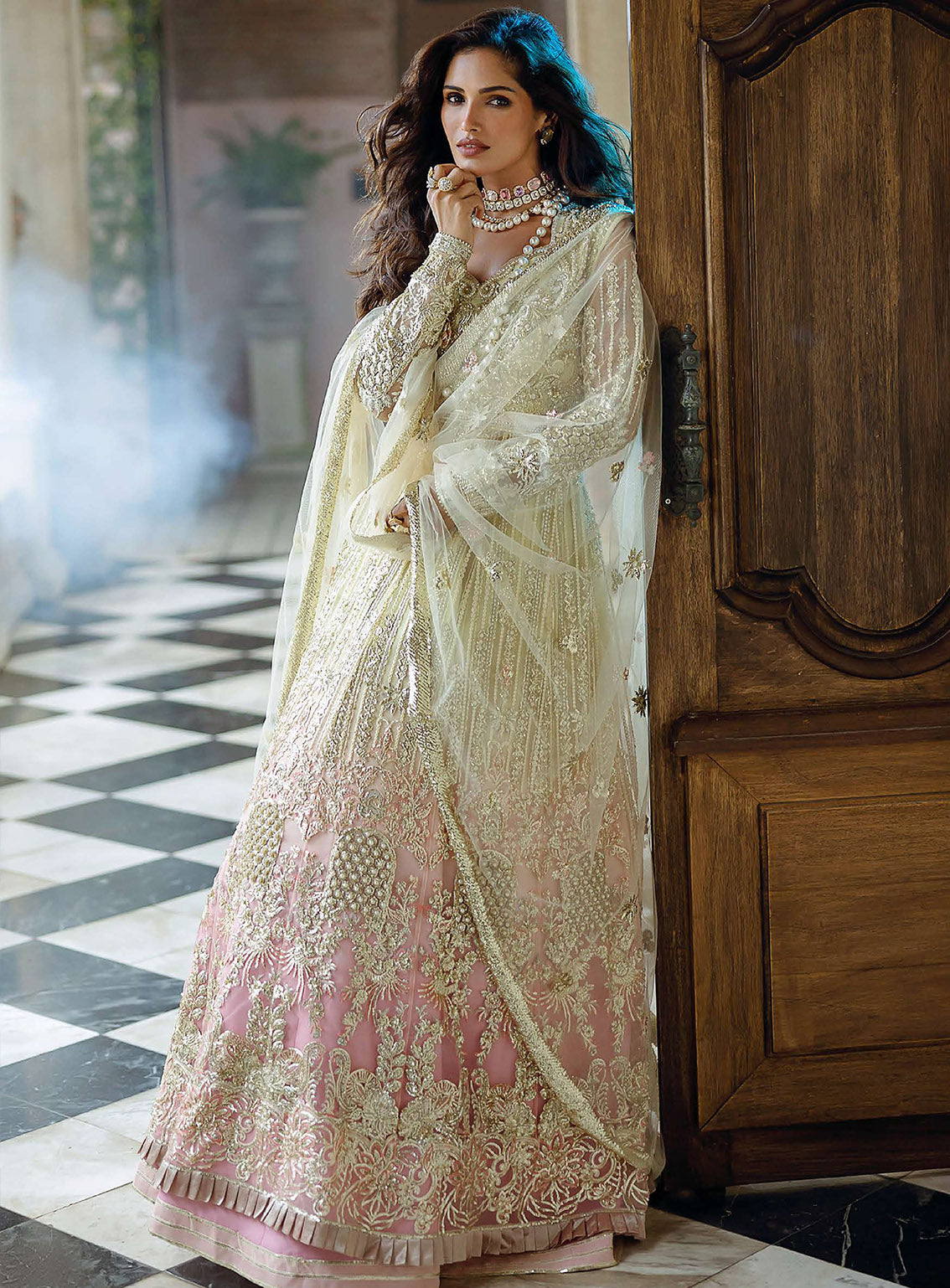 Mushq Stardust Exclusive Wedding Embroidered Net 3 Piece Unstitched Suit MQ24SW D-04 COSMIC COUTURE Mushq Stardust Exclusive Wedding Embroidered Net 3 Piece Unstitched Suit MQ24SW D-04 COSMIC COUTURE