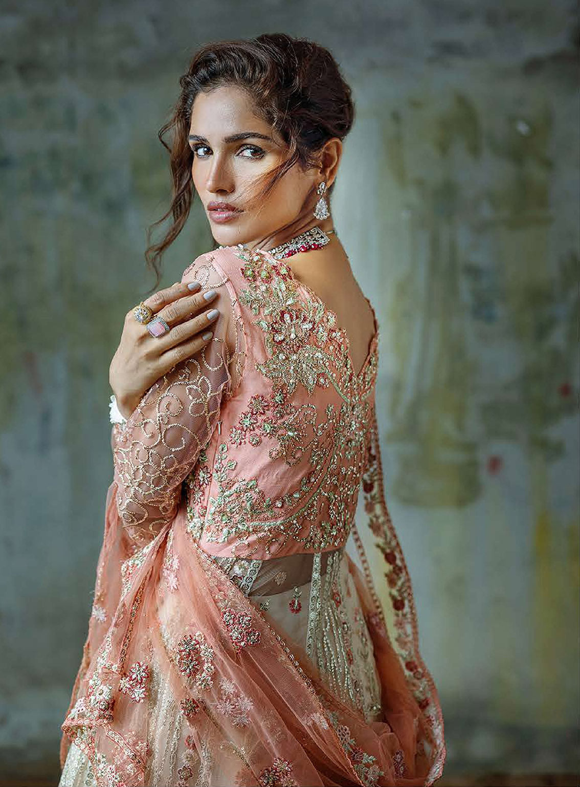 Mushq Stardust Exclusive Wedding Embroidered Net 3 Piece Unstitched Suit MQ24SW D-06 GALAXY GOWN Mushq Stardust Exclusive Wedding Embroidered Net 3 Piece Unstitched Suit MQ24SW D-06 GALAXY GOWN