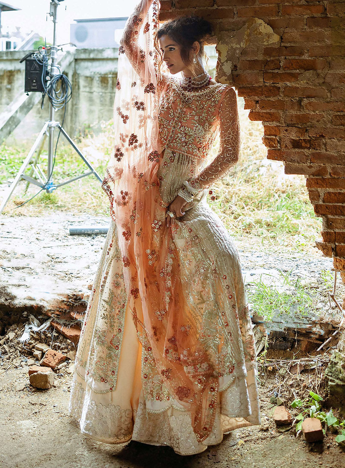 Mushq Stardust Exclusive Wedding Embroidered Net 3 Piece Unstitched Suit MQ24SW D-06 GALAXY GOWN Mushq Stardust Exclusive Wedding Embroidered Net 3 Piece Unstitched Suit MQ24SW D-06 GALAXY GOWN