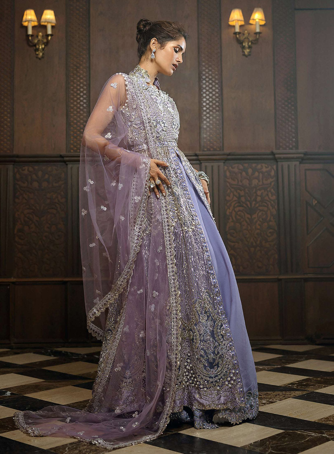 Mushq Stardust Exclusive Wedding Embroidered Net 3 Piece Unstitched Suit MQ24SW D-07 CELESTIAL GLAM Mushq Stardust Exclusive Wedding Embroidered Net 3 Piece Unstitched Suit MQ24SW D-07 CELESTIAL GLAM