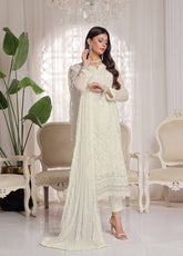 Myra By Soghat Creation Embroidered Chiffon 3 Piece Unstitched Suit SC25M LEC-02